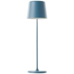 Brilliant Lampada Da Tavolo Kaami Metallo Plastica Blu 2W 310lm - 830 Luce Calda -  | 100mm - IP44 - Dimmerabile 