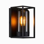 Nordlux Griffin Luce Da Parete Aluminium Nero | Adatto per E27