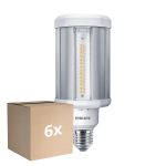 Confezione Multipack 6x Philips TrueForce LED E27 HPL Chiara 28W 3800lm 360D - 830 Luce Calda -  | Sostitutiva 125W
