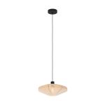 Eglo Luce Pendente Midsumer Acciaio Nero | IP20 - Adatto per 1x E27 