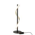 Eglo Lampada Da Tavolo Conaprato Acciaio Brushed Ottone, Nero 8.8W 1050lm - 827-840-865 CCT | Dimmerabile