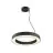 SLV Medo Il Anello 60 Luce Pendente Aluminium Nero 27W 4000lm 110D - 930-940 CCT | Miglior Resa Cromatica - Dimmerabile 