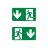Ledvance Emergenza Segno Di Uscita Pictograms 