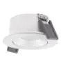 Ledvance Faretti LED Air Adjust Aluminium Bianca 4W 320lm 36D - 930 Luce Calda | Ritaglio 68mm - IP23 - Miglior resa cromatica - Dimmerabile