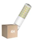 Confezione Multipack 4x Osram Speciale T Slim LED B15d Chiara 8W 1055lm - 827 Bianco Molto Caldo | Dimmerabile - Sostitutiva 75W