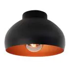 Eglo Luce da soffitto Mogano 2 Nero, Rame | Adatto per E27
